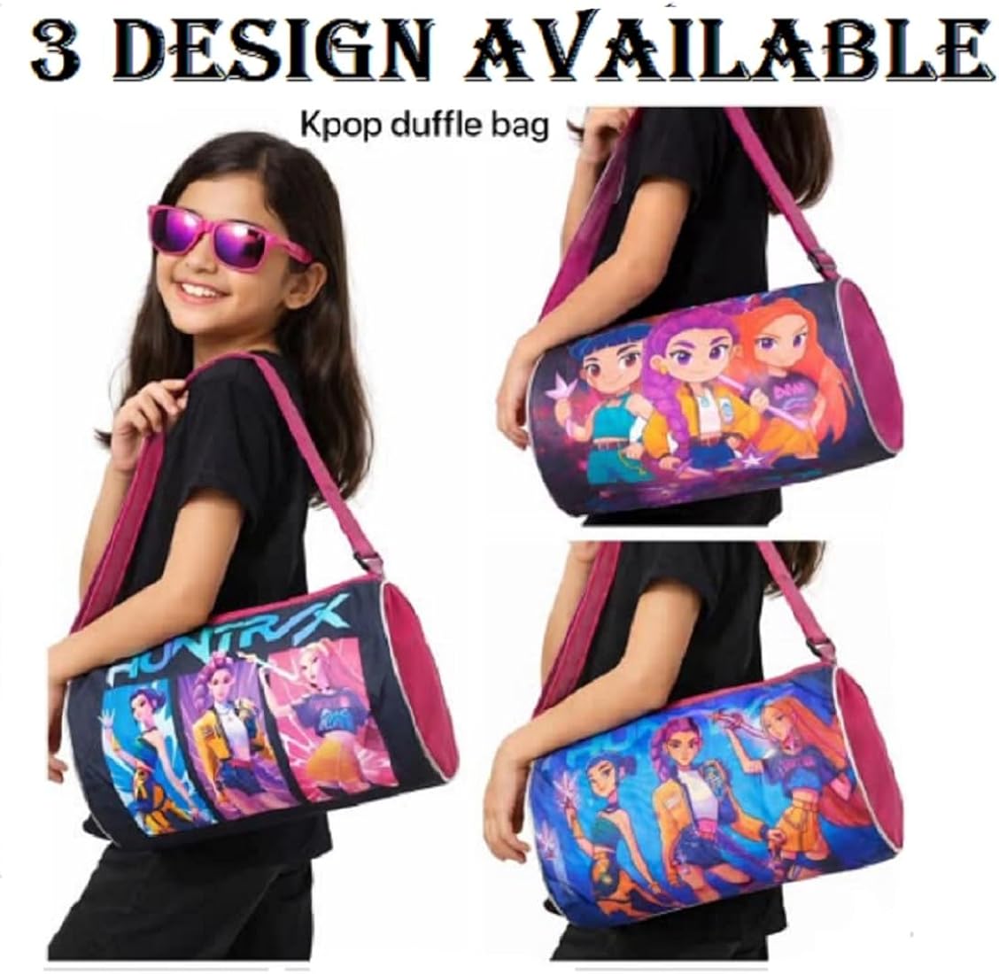 K-POP Huntrix Duffle Bags