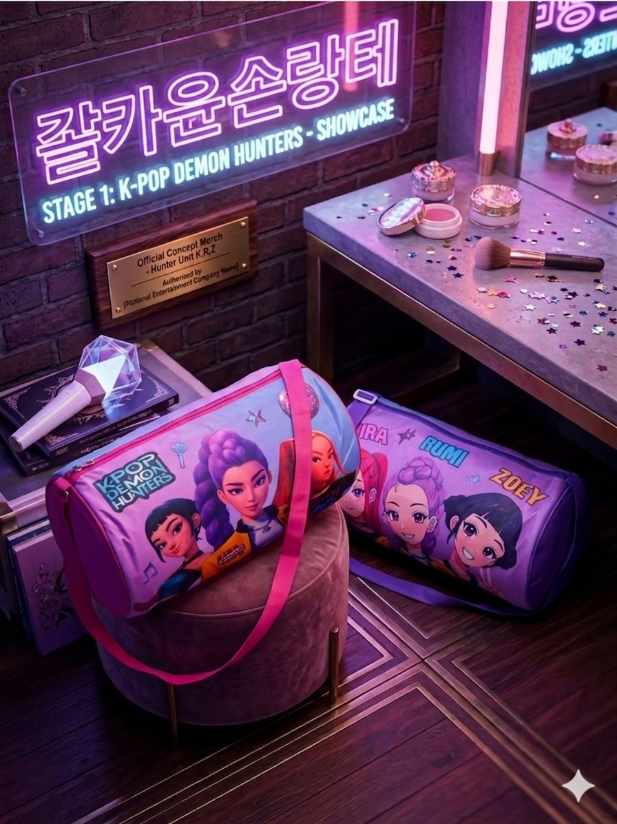 K-POP Huntrix Duffle Bags