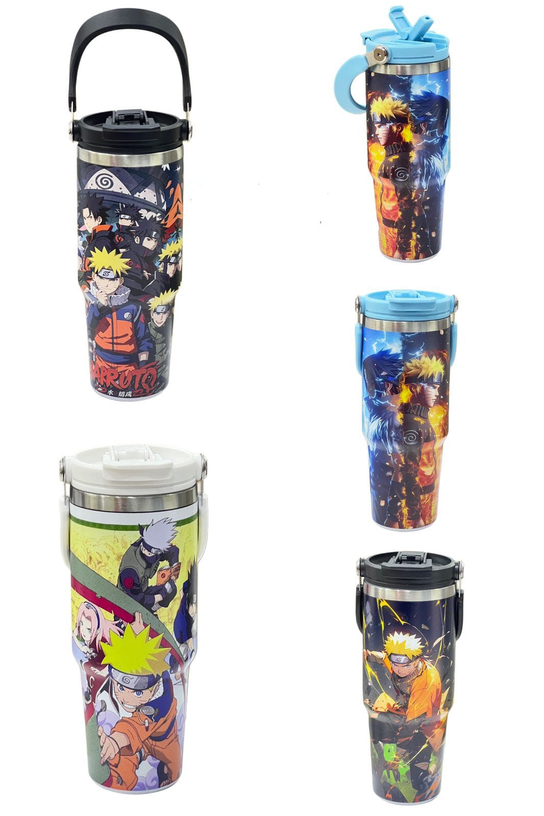 Naruto Anime Printed Water Bottles