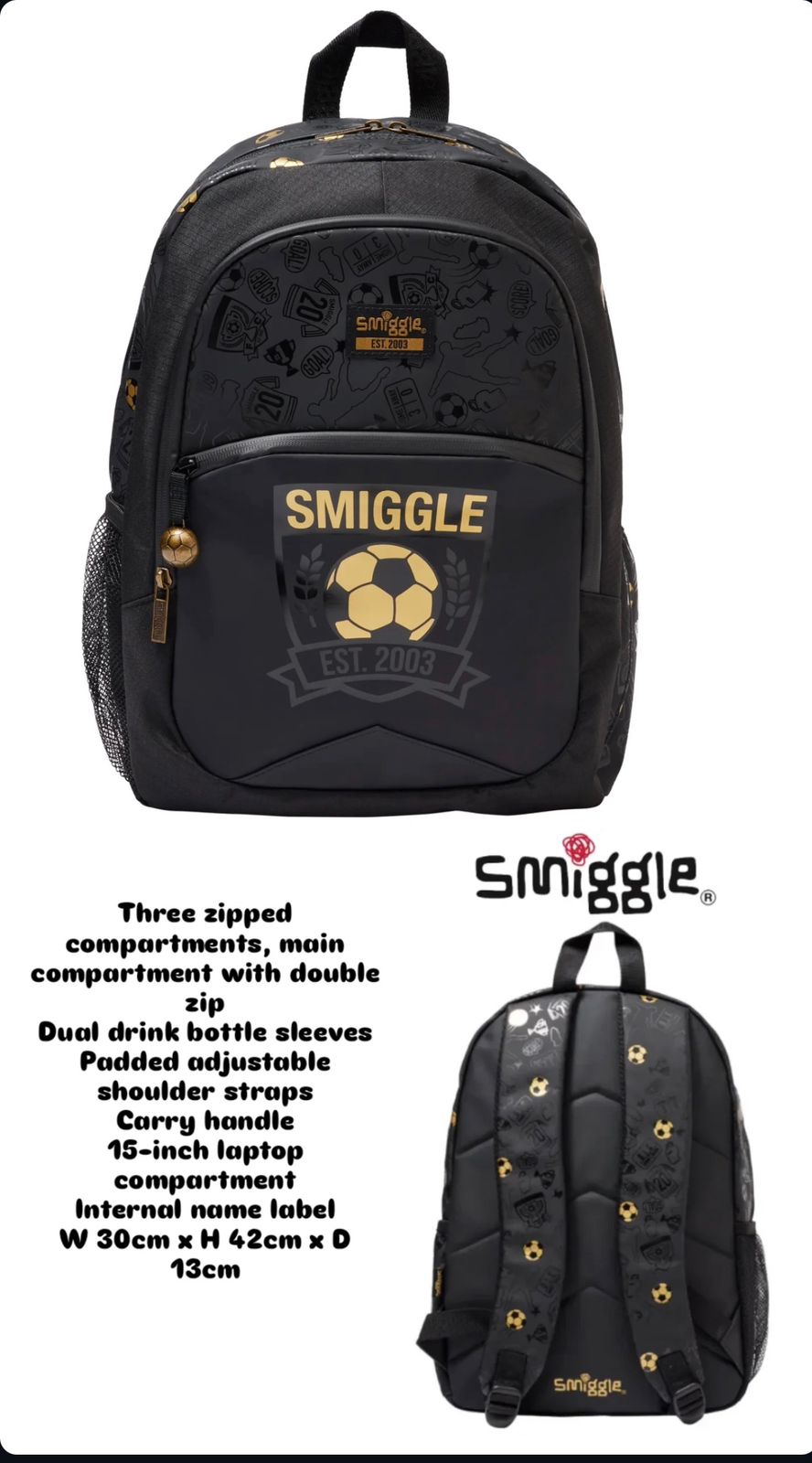 Smiggle School Bag