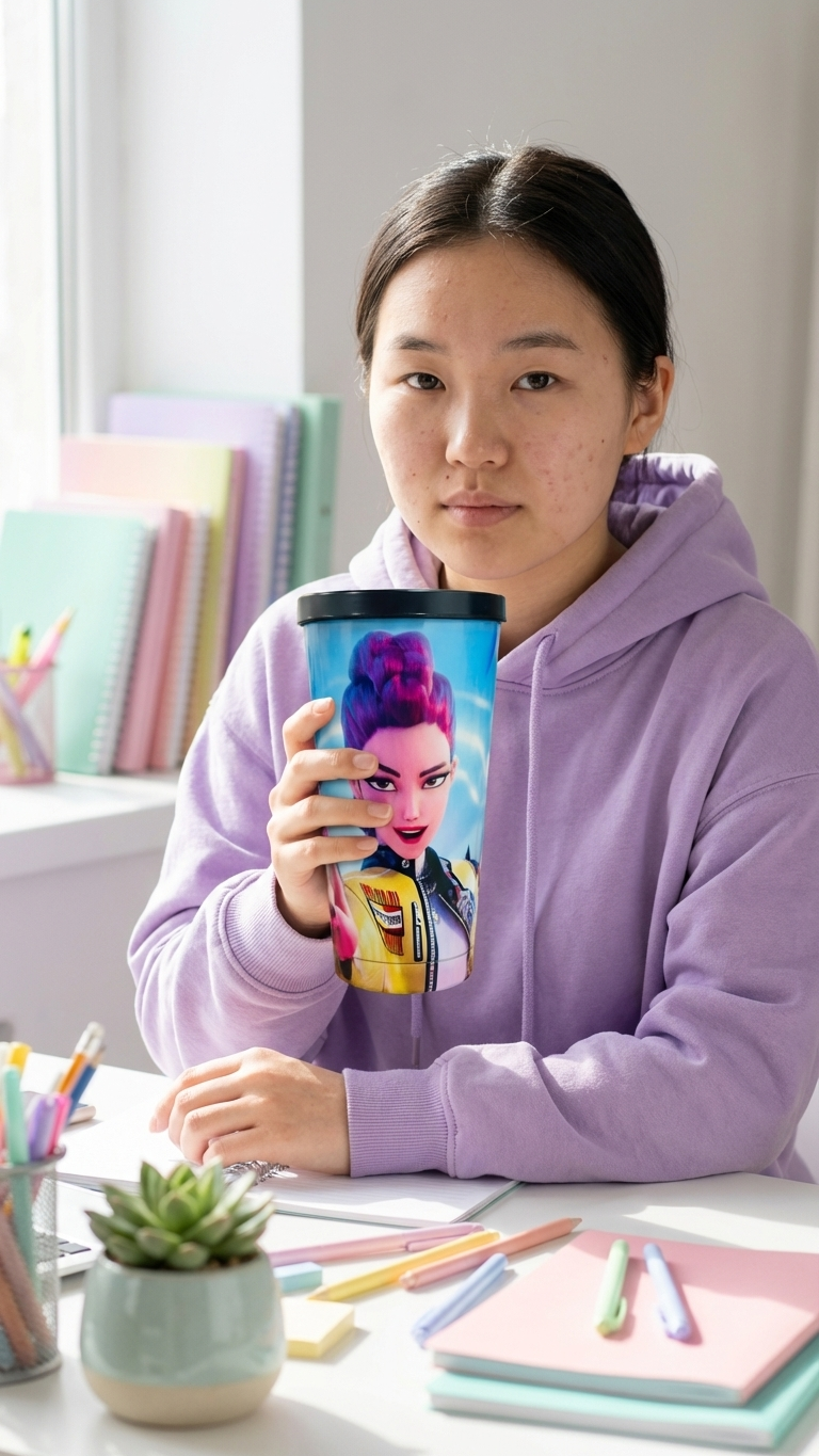 Huntrix K-Pop Demon Hunters Tumbler
