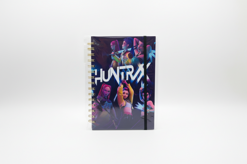 Huntrix Spiral Notebook – K-Pop Demon Hunters Inspired Journal
