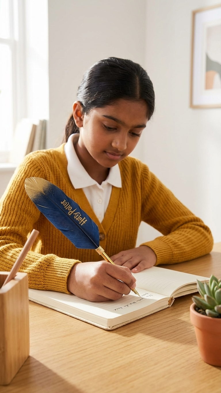 Harry Potter Feather Quill Pen – Write with Magical Elegance