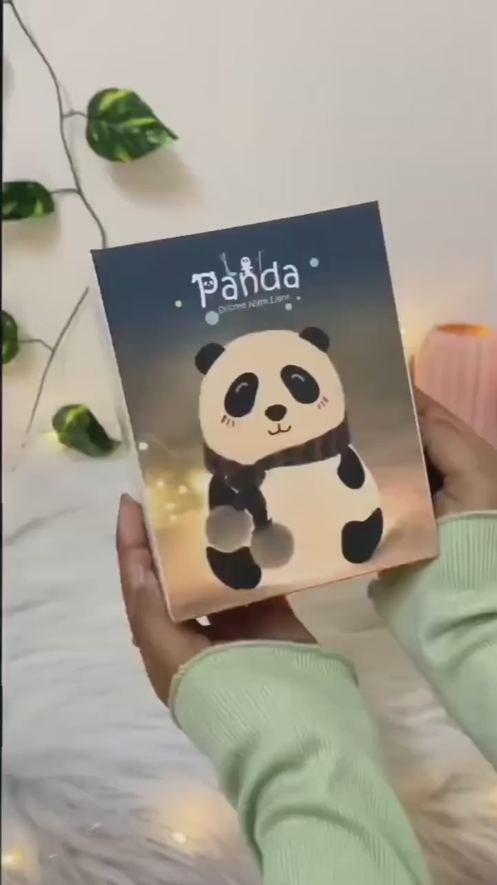 Silicon Panda Lamp